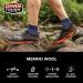Darn Tough Men's Light Hiker 1/4 Lightweight Socks - Large Taupe - Buy Online on GoSupps.com