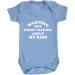 Hippowarehouse Warning may start talking about my kids baby vest bodysuit (short sleeve) boys girls