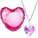 Love Potion Bath Bomb with Crystal Necklace | Extra Large 10 oz | Made in USA - Buy Online on GoSupps.com