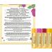 Burt's Bees In Full Bloom Lip Balm Set - 4 Pack: Original Beeswax, Dragonfruit Lemon, Tropical Pineapple & Strawberry - Buy Online on GoSupps.com