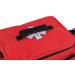Scherber First Responder Bag | Fully-Stocked EMT/EMS Trauma Kit | 200+ First Aid Supplies | Reflective Red Bag w/ 8 Pockets & Shoulder Strap - Buy Online on GoSupps.com
