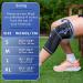 TKWC Knee Brace Compression Sleeve for Men & Women - Support for Running, Weightlifting, Basketball - Meniscus Tear, ACL, Arthritis, Knee Pain Relief - Large - Buy Online on GoSupps.com