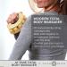 Gaiam Relax Massage Ball Roller - Handheld Wooden Total Body Massager | Deep Tissue Relief for Back, Neck, Foot, Calf, Leg, and Arm - Buy Online on GoSupps.com
