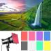 8pcs Color Correction Gel Light Filters for Photography Studio Flashlight - Premium Lighting Gels Sheet for LED Lights - Buy Online on GoSupps.com
