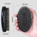 BasicForm Beard Brush for Men Large Military Style with 100% Boar Bristles for All Beard & Mustache Types - Wings and Skull Design - Buy Online on GoSupps.com