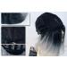 WIG ME UP TYS-896-1BTT-T0906 Women's Long Bob Ombre Wig - Black Grey Clavi-Cut Shoulder Length Hairstyle - Buy Online on GoSupps.com