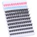 Colored Eyelash Extension Clusters 120 Pcs | CC Curl 8-16mm | 3 Colors | Wispy Volume Individual Lashes | DIY Eyelash Extensions - Buy Online on GoSupps.com