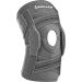 Mueller Comfort Plus Self-Adjusting Hinged Knee Brace - Gray, L/XL - Men and Women - 1 Pack - Buy Online on GoSupps.com