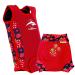Konfidence Baby Swim Set - Babywarma & Splashy Swim Nappy Cover (Strawberry BWRB06-12 ESN142-09)
