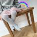 Non-Slip Super Soft Ribbed Baby & Toddler Girls Tights - Warm & Cozy Anti-Skid Winter Tights for Active 1-Year-Olds | Sparkle - Buy Online on GoSupps.com