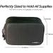 ChillMed Elite Diabetic Travel Case with Ice Pack - Insulin Pen & Glucose Meter Organizer - 14 Hours Cool Time - Slate - Buy Online on GoSupps.com