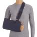 United Ortho 2251-02 Deluxe Envelope Arm Sling Medium Black Medium