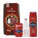 Old SPICE wooden barrel gift set for men with Captain deo Stick 50ml shower gel 250ml & after shave lotion 100ml 133.33 ml (3 Series Pack) Barrel Captain