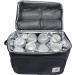 Carhartt Deluxe Dual Compartment Insulated Lunch Cooler Bag - Black Solid | Shop Now - Buy Online on GoSupps.com