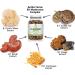 Antler Farms 100% Pure 8X Mushroom Complex - Organic Five Mushroom Blend - Lion's Mane, Reishi, Cordyceps, Chaga, Turkey Tail - Fruiting Bodies Only - Buy Online on GoSupps.com