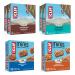 CLIF BARS - 24 Full Size and 20 Mini Energy Bars - Chocolate Chip, Crunchy Peanut Butter, Chocolate Brownie, Cool Mint Chocolate (2.4oz and 0.99oz Protein Bars, 44 Count) Full Size and Minis Variety Pack