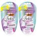 BIC Soleil Sensitive Women's 3-Blade Disposable Razor, 3 Count - Pack of 2 (6 Razors) 3 Count (Pack of 2)