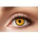 Eyecatcher 84078841-738 - Colored contact lenses 1 pair for 12 months orange carnival Mardi Gras Halloween Crow