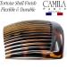 Camila Paris AD66/2 Large Curved Tortoise Shell French Side Combs - Strong Hold Hair Clips for Women - Made in France - Buy Online on GoSupps.com