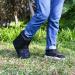 ARUNNERS Walking Boot Cover with Slip-Resistant Rubber Sole - Black Short Medium - Buy Online on GoSupps.com