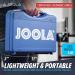 JOOLA Tour Carrying Case with Ping Pong Paddle, 18 Competition Balls, and Room for 2 Rackets - Durable High Density EVA Foam Lining - Table Tennis Storage Solution - Buy Online on GoSupps.com