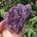 Specimen Healed Natural Raw Amethyst Quartz Purple Crystal Cluster Stones Specimen As a Gift FZUGEDRLI (Size : 260-300g)
