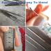 Large-Eye Blunt Needles - Stainless Steel Yarn Knitting Sewing Crafting Weaving Needles (9 Pieces) - Buy Online on GoSupps.com