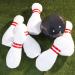 Hey! Play! Kids Giant Bowling Game Set - Inflatable Jumbo Pins & Ball | Outdoor & Indoor Fun for Children & Adults | White - Buy Online on GoSupps.com