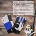 FitsT4 Sailing Gloves 3/4 Finger | Ideal for Sailing, Yachting, Kayaking, Fishing | Medium Blue | Men and Women - Buy Online on GoSupps.com