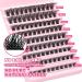 JIMIRE C-02 Natural Wispy Lash Clusters 108Pcs 8-16MM D Curl DIY Eyelash Extensions - Reusable Individuals for At-Home Use - Buy Online on GoSupps.com