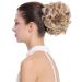 WIG ME UP Q0147-27T613 Hairpiece Bun - Voluminous Blonde Mix Braid Curls with Butterfly Clip for International Shipping - Buy Online on GoSupps.com