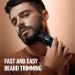 King C. Gillette Cordless Beard Trimmer Kit for Men - Lifetime Sharp Blades, 3 Combs, UK Plug - Gifts for Men - Buy Online on GoSupps.com
