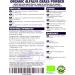 Indigo Herbs Organic Alfalfa Leaf Powder 250g - Premium Quality Superfood Supplement - Buy Online on GoSupps.com