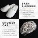 Honey Almond Scent Fathers Day Home Spa Kit | Bath Gift Basket with Vit E-Rich Essentials | Shower Steamer, Ear Candles & Organic Lip Balm | 21Pc Set in Leopard Basket - Buy Online on GoSupps.com