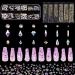 1848 pcs AB Crystal Nail Art Set 1728pcs Rhinestones Nail Gems Iridescent Clear Class,120pcs Multi-Shape Flat Back Shiny Nail Jewels for Nail Art DIY Crafts A 1848pcs White AB