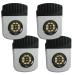NHL Siskiyou Sports Fan Shop Boston Bruins Chip Clip Magnet 4 pack Team Color