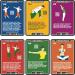 Stack 52 Flexible Exercise Cards - Dynamic & Static Stretches with Video Instructions | Perfect for Warm-Ups & Joint Mobility | Multicolored Fitness Cards - Buy Online on GoSupps.com