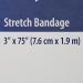 Buy Covidien Curity Stretch Bandage - Sterile Soft Pouch 3" x 4.1 Yards Case of 96 - International Shipping Available - Buy Online on GoSupps.com