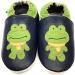 MiniFeet Premium Soft Leather Baby Shoes: Buy 4 Pairs, Get 1 Free - Toddler Shoes 0-6 Months to 4-5 Years - Frog Design - Buy Online on GoSupps.com