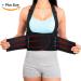Lower Back Brace with Suspenders | Adjustable Support Belt for Men & Women | Durable 3XL Black for Heavy Lifting & Industrial Work Safety - Buy Online on GoSupps.com