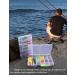 Beoccudo 2 Pack Tackle Box Bead Organizer - Clear Fishing Tackle Box with Dividers for Plastic Compartment Storage - Buy Online on GoSupps.com
