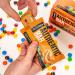 Authentic Bar Peanut Butter Candy Protein Bars - 12 Pack of Meal Replacement Energy Bars with 16g Whey Protein Isolate, Natural Sugars from Pure Honey, and Healthy Fat Peanut Butter Foundation - Buy Online on GoSupps.com