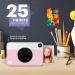 KODAK Printomatic Digital Instant Print Camera - Pink | Full Color Prints On ZINK 2x3 Sticky-Backed Photo Paper | Capture & Print Memories Instantly - Buy Online on GoSupps.com