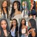 XTREND 8 Packs 36 Inch Long Pre Stretched Braiding Hair EZ Braiding Hair Extensions for Box Braids Hot Water Setting Soft Yaki Texture Kanekalon Crochet Hair Extensions for Braiding 36 Inch (Pack of 8) 1B# - Buy Online on GoSupps.com