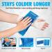 Reusable Gel Ice Packs (2 Pack) for Pain Relief & Rehabilitation - Hot & Cold Compress for Knee, Back, Neck, Wrist, Ankle - Flexible Therapy - Blue - Buy Online on GoSupps.com