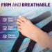 AFO Foot Drop Brace - Adjustable & Breathable Orthosis for Walking Sleeping MS & Stroke Relief - Pain Relief for Men & Women (Right - Buy Online on GoSupps.com