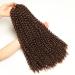 Buy Passion Twist Hair 18-Inch - 7 Packs Water Wave Crochet Extensions for Bohemian Styles | YDDM 30# - Buy Online on GoSupps.com