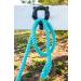 Intrepid International Heavy Duty 10ft Cotton Lead Rope with Brass Snap - Hunter Green - Buy Online on GoSupps.com