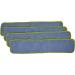 CleanAide 24 Green Microfiber Wet Mop Pad Refill - Pack of 4 - Buy Online on GoSupps.com