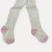Non-Slip Super Soft Ribbed Baby and Toddler Girls Tights - Cozy Winter Warm Anti-Skid Tights for Active Children | 6-12 Months | Grey Marl - Buy Online on GoSupps.com